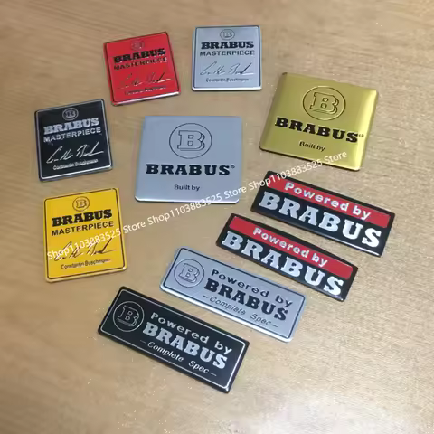 Modify Stickers Accessories for Brabus W176 W246 W212 W204 W205 W213 W251 W166 X156 X204 G63 GLS GLA