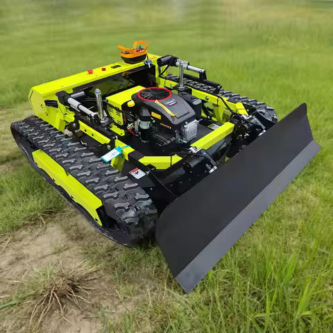 Fast Open Speed Aluminum Alloy Chassis agrocultural lawn mower robot lawn mower rc mini lawn mower