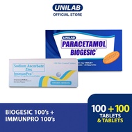 Biogesic 100s + Immunpro 100s