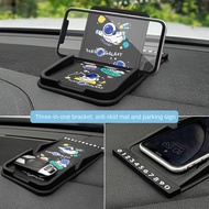 Car Mobile Phone Bracket Cartoon Car Multi-Function Pad Dashboard Mobile Phone Support Car Dashboard