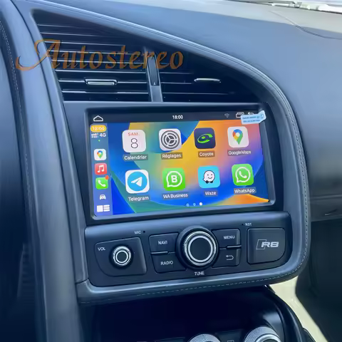 For Audi R8 Spyder Tony Stark Same Model Car GPS Navigation Auto Stereo HeadUnit Multimedia Player R