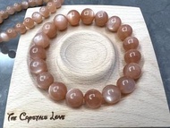 天然橙月光石水晶手串 11mm 🌟清貨價🌟