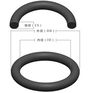 Standard High-Quality Dingqing O-Ring Wire Diameter 1.6 * Outer Diameter 5.7-118.2 Gasket Sealing Ri