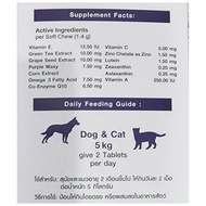 Ocluvita อาหารเสริมเพื่อบำรุงสายตาและดวงตา สำหรับสุนัขและแมว