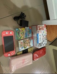 switch lite整組 含兩片遊戲片