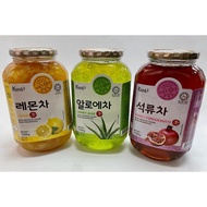 KMT Hansung Korean Tea 1.15KG Lemon Honey Aloe Honey Pomegranate Honey Citron Jujube Korean Healthy 