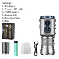 Asafee F235-X EDC LED Ultra Bright Mini Torch 3 * P35 LED+RPG LED Outdoor Portable Flashlight use 18
