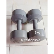 6kg Barbell 6kg/ Dumbbell 6kg Plastic Barbell 6kg Plastic Dumbbell