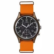 TIMEX MK1 CHRONOGRAPH ORANGE ORIGINAL GARANSI RESMI - TW2T10600