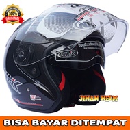 HELM NHK / NHK R1 / HELM NHK R1 ORIGINAL BLACK DOFT TERMURAH