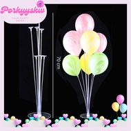 [Porkyyskw] 7 in 1 Balloon Stand/ Decorative Balloon Stand/ Balloon Stand Decorative Pole/ Gate Ball