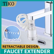 Kitchen Faucet Extension Extender Portable Faucet Extension Hose Pullable Shower Faucet Adapter Home