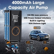 Vtopek Mini Wireless Car Air Compressor Air Pump For Car Motorcycle Bicycle Ball Tire Pressure Monit