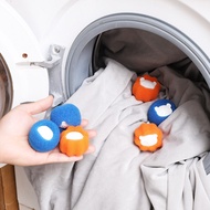 ลูกบอลซักผ้า แบบฟองน้ำ ลูกบอลใส่เครื่องซักผ้า กำจัดขน ลูกบอลดังสิ่งสรกปรกในเครื่องซักผ้า