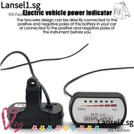 LANSELL Battery Capacity Indicator 36V48V60V72V Scooter E-Bike For Electrical Motorcycles Meter Test