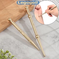 Legogoll 1Pc Pure Brass Facial Massage Pen Eye Trigger Point Massage Pen Reflex Therapy Stimulator A