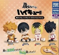 Haikyuu！！排球少年扭蛋 睡眠 倚肩 肩並肩 公仔 烏野 日向 影山