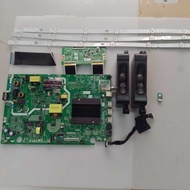 SKYWORTH 50SUE7600 50" TV , MAIN BOARD, TCON,WIFI CARD,RIBBON CARD, POWER BUTTON, LVDS CABLE, SPEAKE