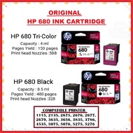 💥HOT ITEM💥 HP680 HP 680 BLACK / HP 680 TRI-COLOR ORIGINAL INK ADVANTAGE CARTRIDGE