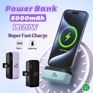 Mini Powerbank PD 20W Super Fast Charging Wireles Portable Charger Lightweight Power Bank for iPhone 15 14 Samsung