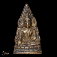 พระพุทธชินราช อินโดจีน ปี 2485 วัดสุทัศน์ ตอกโค๊ตหลวงพ่อจง sp10