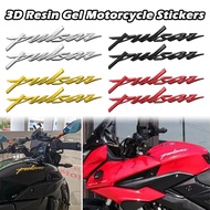 3D Resin Gel Motorcycle Emblem Stickers Moto Accessories Decals For Bajaj Pulsar 200 NS/200 RS/200 A