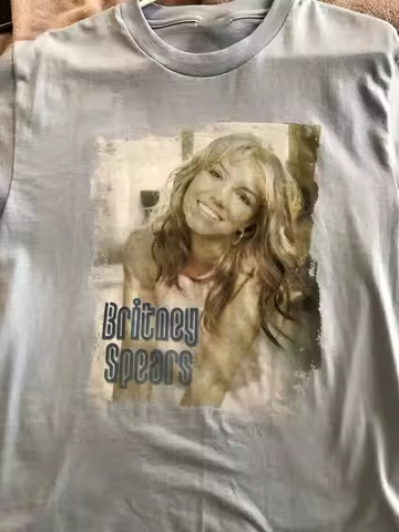 BRITNEY SPEARS RARE OOPS I DID IT AGAIN T Shirt Light Blue S 5XL LI909