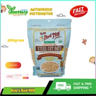 (SALES)BOB'S RED MILL ORGANIC STEEL CUT OATS 680G