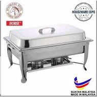 Full size Stainless Steel Buffet set Food Pan chafing dish buffet catering berkas lauk buffet tray f