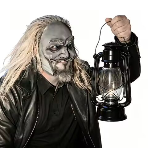 WE Uncle Howdy Wyatt Sicks Replica Lantern Vintage Kerosene Lamp Horror Decor World Wrestling Entert