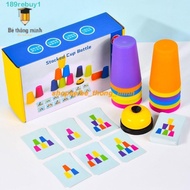 Quick Cup Stacking Game Color Awareness - Interactive Stacking Cup - Group Game