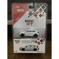 MINI GT No. 1 Honda Civic Type R Championship White Mijo Exclusive