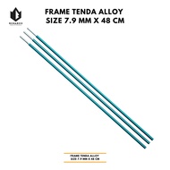 TENDA Aluminum Alloy Tent Frame SIZE 7.9 mm X 48cm - Aluminum Alloy Frame - Tent Frame - Dome Tent F