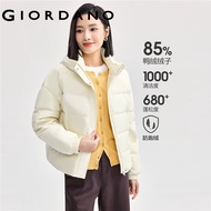 GIORDANO Women Down Jackets Lightweight Hoodie Duck Down Jackets Windproof Simple Warm Fashion Casua