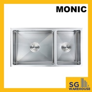 SQM730 Stainless Steel Double Bowl  Kitchen Sink Monic