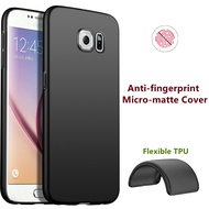 For Samsung Galaxy S6 Flat SM-G920F G920FD G920I G920A G920T Flexible TPU Minimalism Silicone Cover 