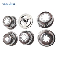 Shamjina 4 Pcs Spanish Churro Machine Nozzle Accessories, Churro Filling Machine Spare Parts, Cafete