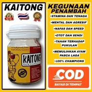 50 Capsules - KAITONG VIP Doping Ayam Aduan Thailand Original for Fighting Cocks