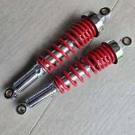 CLEAR STOCK 330MM REAR ABSORBER COLOUR RED RXZ EX5 DREAM KRISS 330 MM MONO SHOCK ASOBER FORK