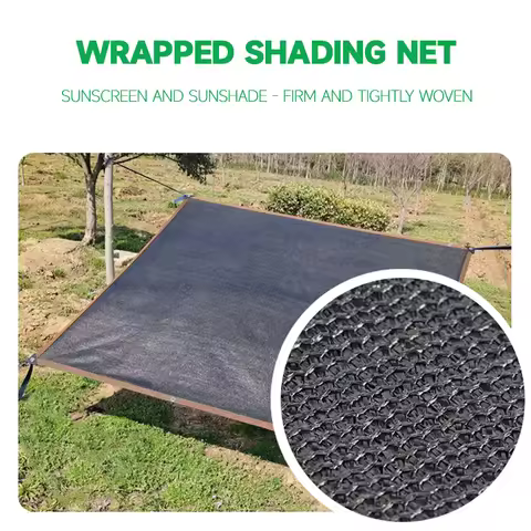 Black Shade Cloth Anti-UV HDPE Shade Net Succulent Plant Shade Net Outdoor Swimming Pool Cover Shade