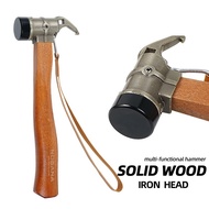 Nobana ค้อนตอกสมอด้ามไม้ หัวทองเหลือง/หัวสแตนเลส แข็งแรง ทนทาน น้ำหนักเบา