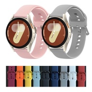 Breathable Silicone Strap For Samsung Galaxy Watch FE 40mm 7 6 5 4 40mm 44mm 6 Classic 43mm 47mm Gea