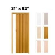 High Quality PVC Folding Door/Pintu Lipat/Pintu Toilet/Pintu Bilik Air/Pintu Tandas/Pintu Lipat Tandas31"x82",35"x82"