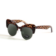 AJ Morgan Sass Sunglasses Tortoise Brown Lens