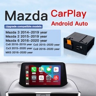 Carplay กล่องนําทางรถยนต์ Android 12V สําหรับ Mazda 3 6 2 2016-2018 [Hidduck.th]