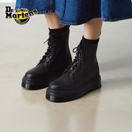Dr. Martens Dr. Martens V Jadon Mono Star Same Style Spring Motorcycle Boots Thick-Soled Short Boots