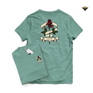 Thad Grond - T-Shirt kaos distro Gambar Bunga Mawar Print Baju Santai 02 Keren Pria/wanita Original