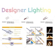 Designer Lighting 8mm Led Strip COB Accessories COB Connector Wire Joint L Joint 2 Way Wire Joint (C