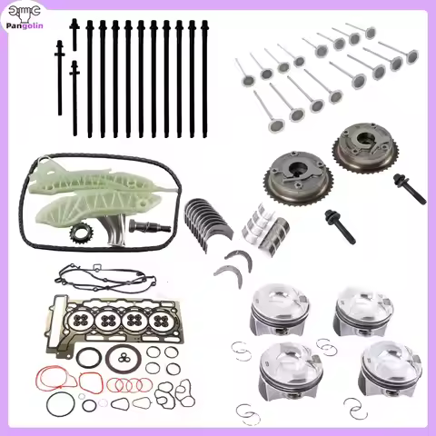 1set N13 N18 Engine Rebuild Overhaul Kit For BMW 116i F20 Mini Cooper S R55 R56 1.6 N13B16 N18B16 Au