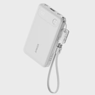 ANKER Anker Powercore 10000mAh Built-in USB-C Cable Lanyard 22.5W Power Bank [A1257]
